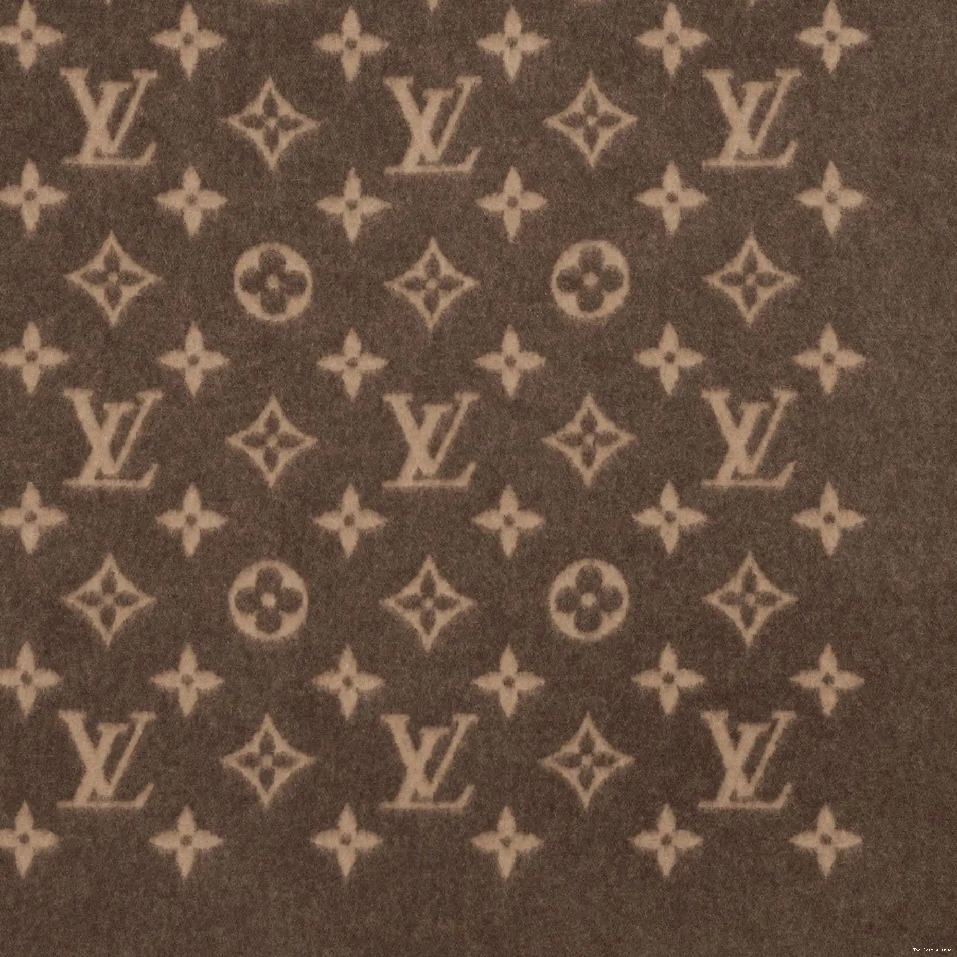 CUSTOM THROW LV BLANKET MONOGRAM 0624
